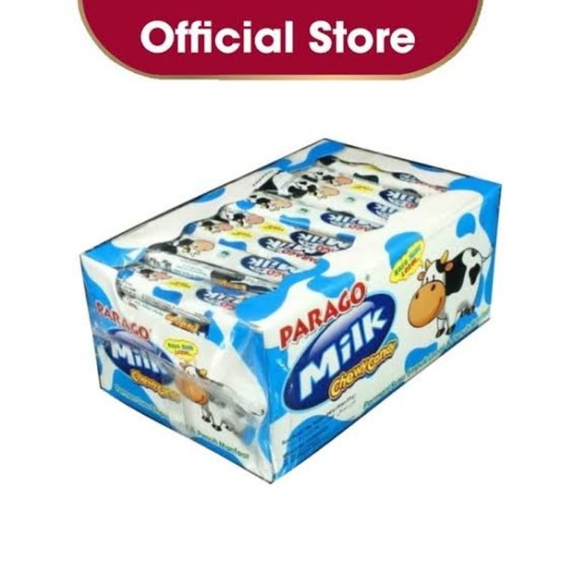 

PERMEN PARAGO MILK CHEWY CANDY PERMEN SUSU NETTO 80 PCS