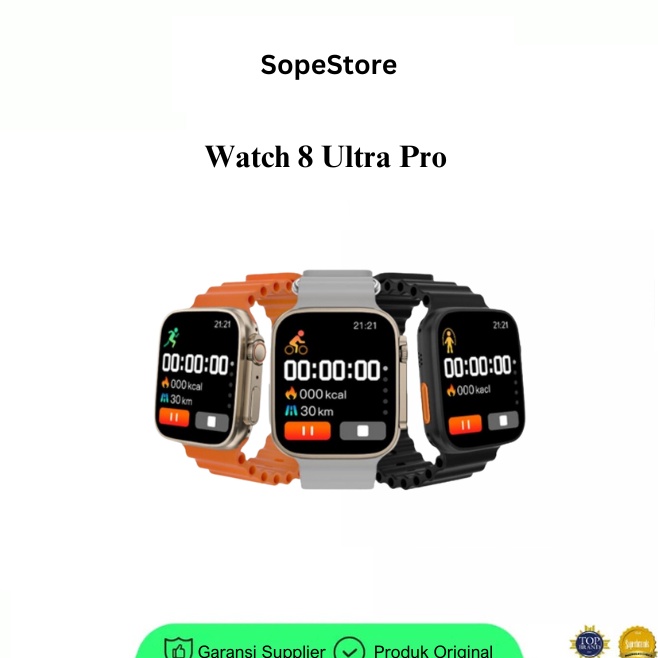 KODE S23P Smart Watch Series 8 Pro Ultra NFC Door Access Unlock IWO Bluetooth Call Wireless Charge F