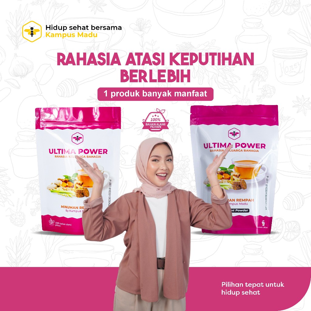

[PAKET BUNDLE] Paket Hemat ULTIMA POWER Minuman Rempah Seduhan Instan