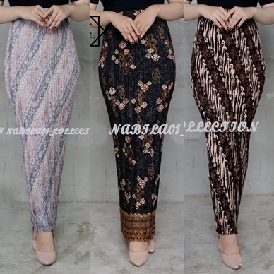 KODE R66N REAL PICT ROK PLISKET BATIK  ROK PLISKET  BAWAHAN KEBAYA  ROK KEBAYA  ROK WISUDA  RAGAM MO
