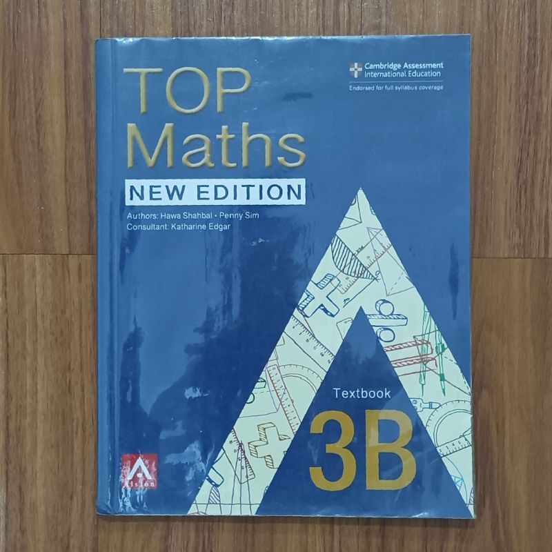 

Buku Top maths new edition textbook 3B Cambridge assessment internet education alston kelas 3sd 3 sd buku bekas pakai bahasa inggris