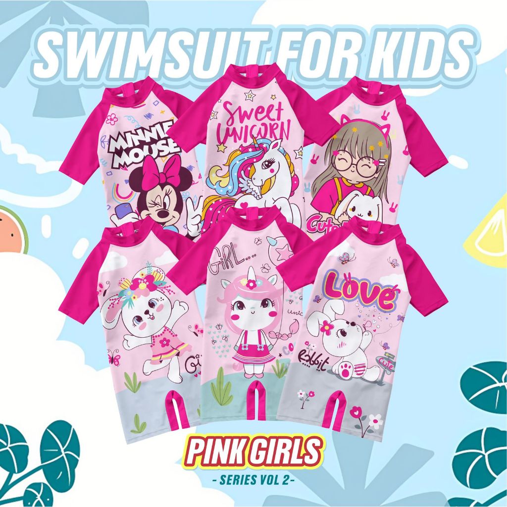 Baju Renang Anak Perempuan 1 Sampai 8 Tahun Baju Renang Anak Karakter Terbaru