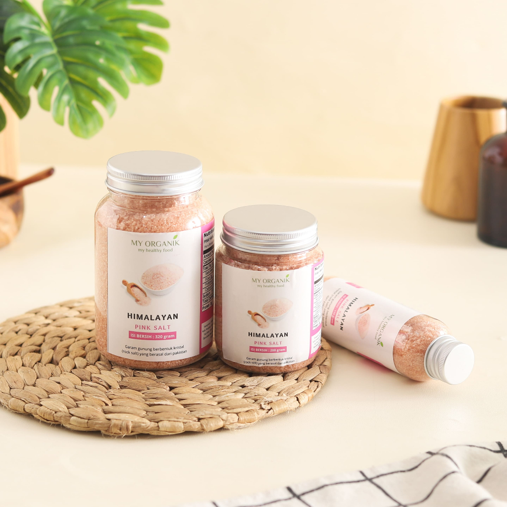 

My Organik Garam himalaya 110gr Himalayan Salt Sea Pure Organic