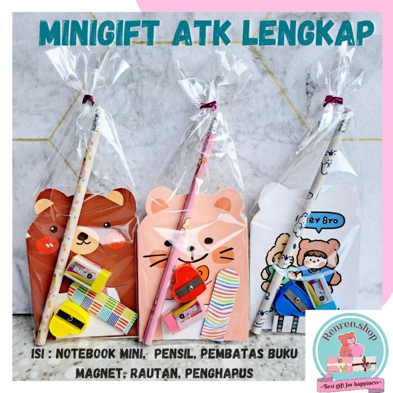 

READY - MINI GIFT ALAT TULIS BINGKISAN ALAT TULIS ANAK SOUVENIR ULTAH MURAH