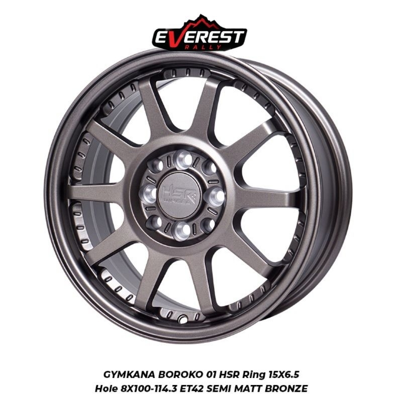 Velg Mobil Hsr Gymkana R15 For : Kijang.Livina.Avanza dll.