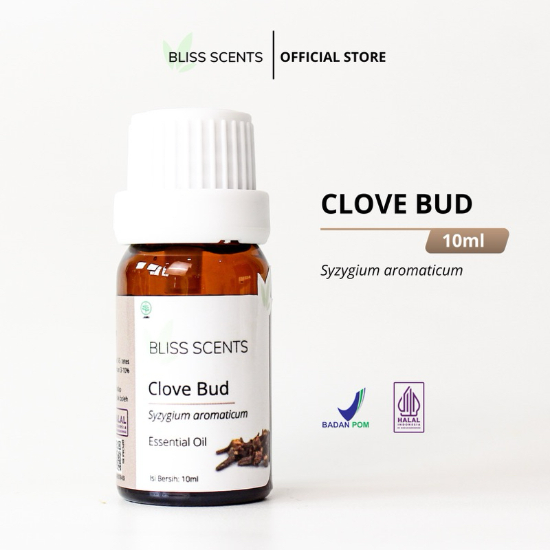 BLISS SCENTS Clove Bud / Cengkeh Essential Oil Aromaterapi 100% Murni Aromatherapy Therapeutic Grade