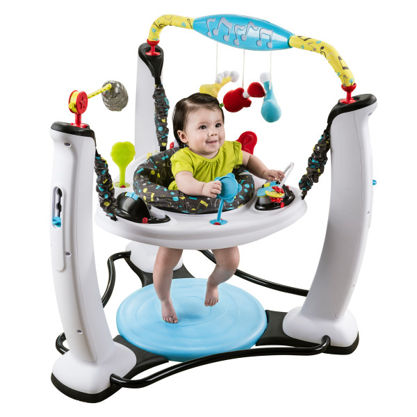 Evenflo Exersaucer Jump And Jam Session Stationery Mainan Jumper