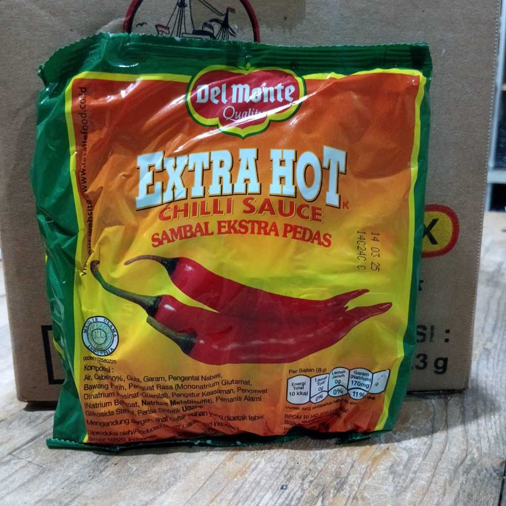

Saos Sambal Delmonte Sachet Mini 24 Sachet