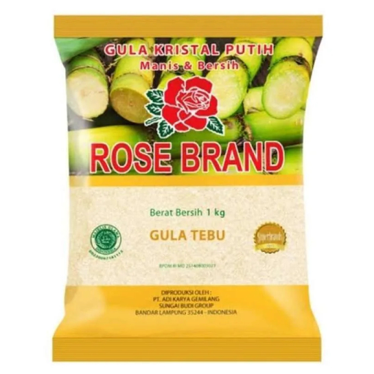 

Gula Pasir Rose Brand 1kg 1000gr gula tebu Premium Manis dan Bersih 1 kg