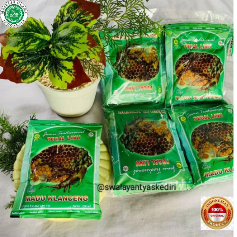 

(hemat 3 pack 36pcs) jamu pegal linu asam urat cap madu klanceng