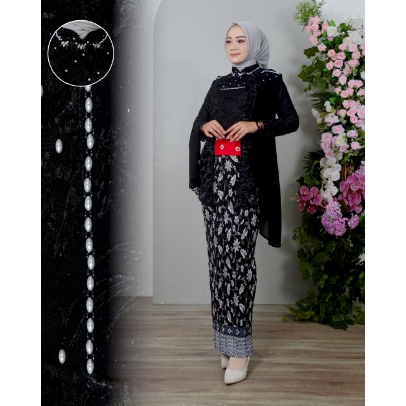 STELAN KEBAYA PRINCESS-KEBAYA TERBARU-KEBAYA WISUDA KEKINIAN-MODEL SELENDANG