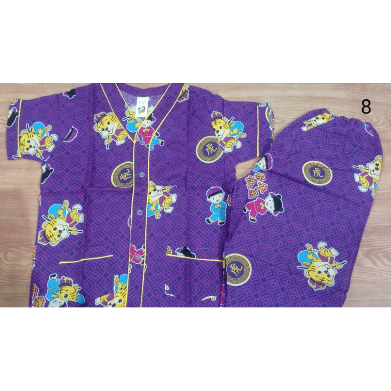 SALE Baju setelan batik bagan asli piyama anak laki laki atau perempuan No.8