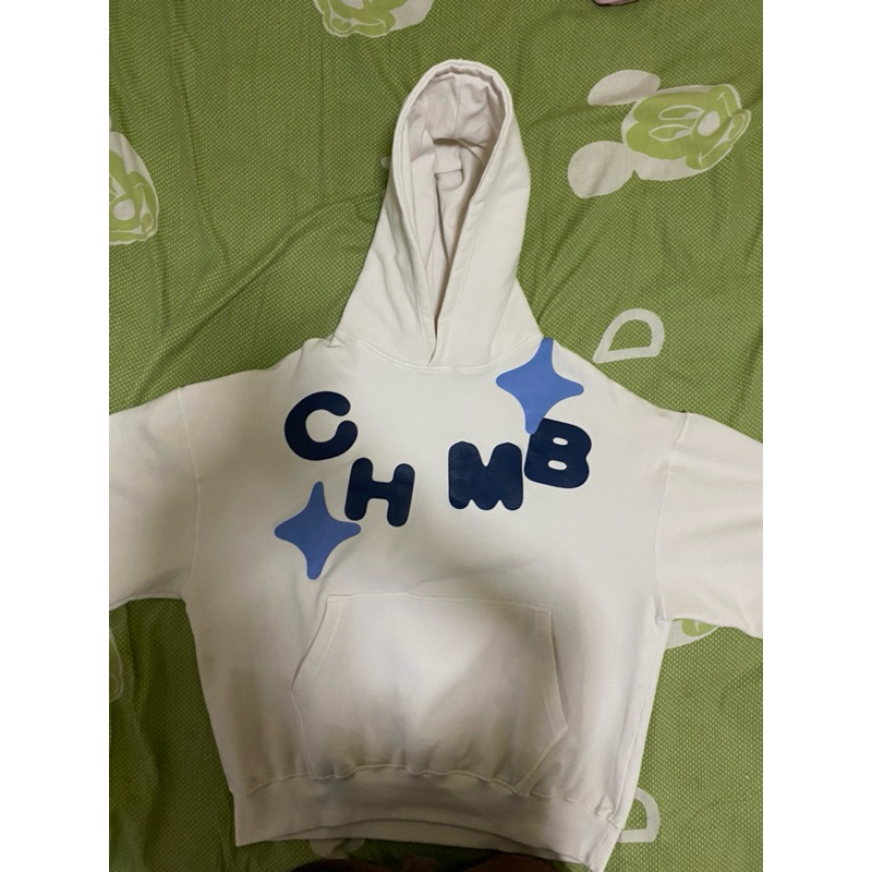 HOODIE CHAMBRE SHOOTING LOVE BROKEN WHITE