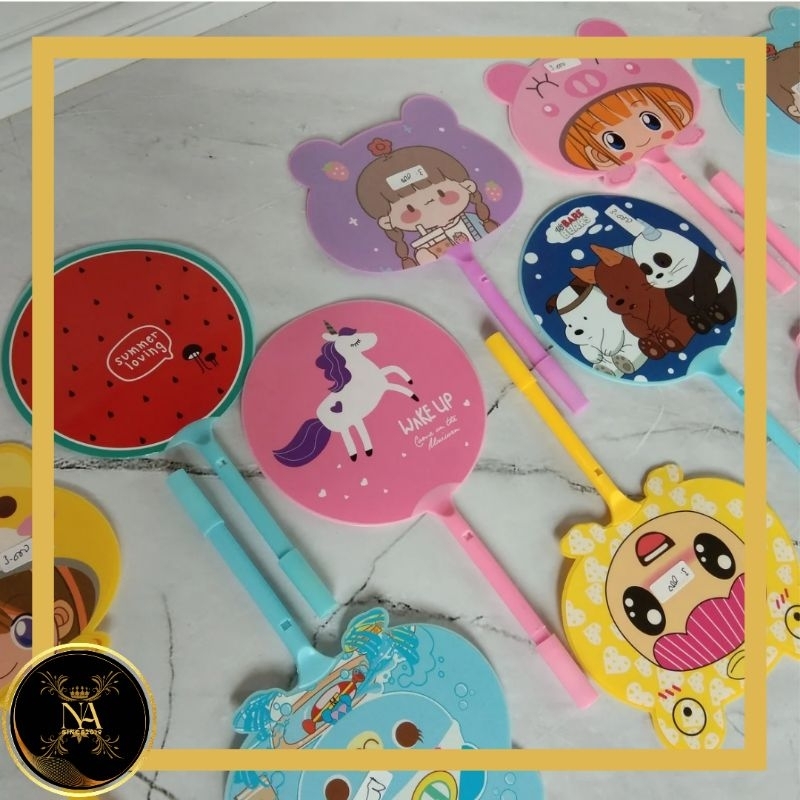 

[NA] Pulpen kipas karakter/ pena sekolah/pulpen lucu unik