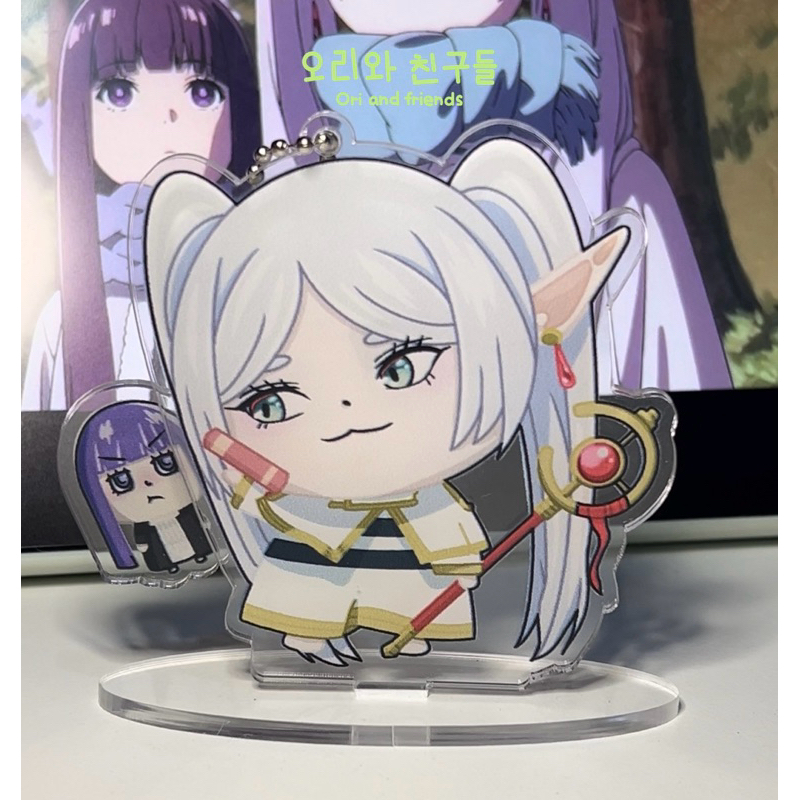 Frieren Standee keychain goyang