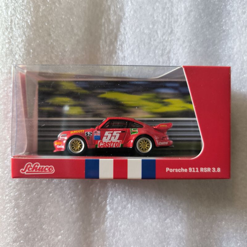 TARMAC WORKS x SCHUCO PORSCHE 911 RSR 3.8 CASTROL #55