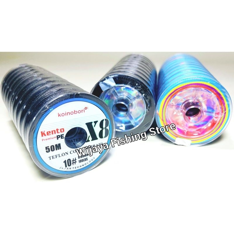 Senar Pancing PE Koinobori Kento x8 50 meter connecting