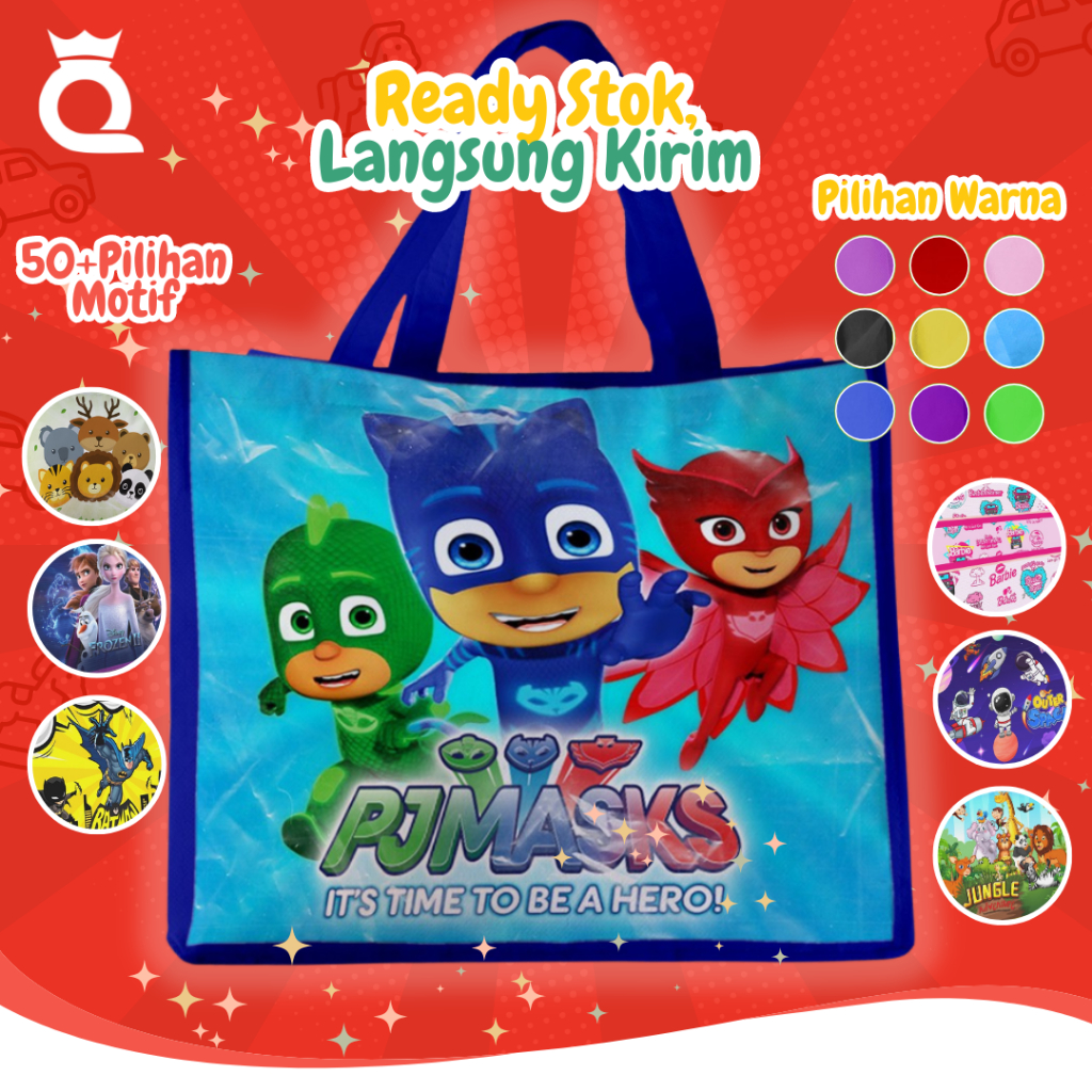 

Tas Souvenir Goodie Bag Bingkisan Snack Ulang Tahun Ultah Anak Laki Laki Perempuan Unik Lucu Lanskap L13
