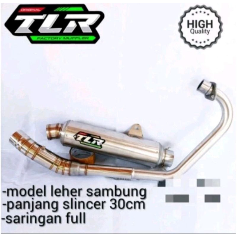KNALPOT RACING TLR JENONG SARFUL BUAT MOTOR MP CB GL