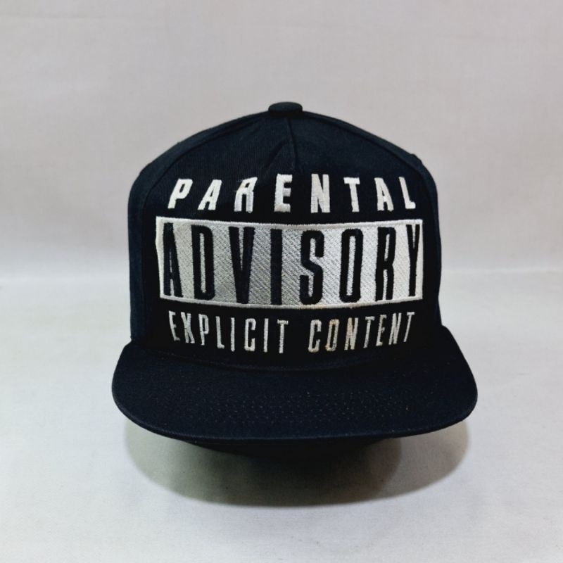 Topi Snapback Premier x Parental Advisory Second Original