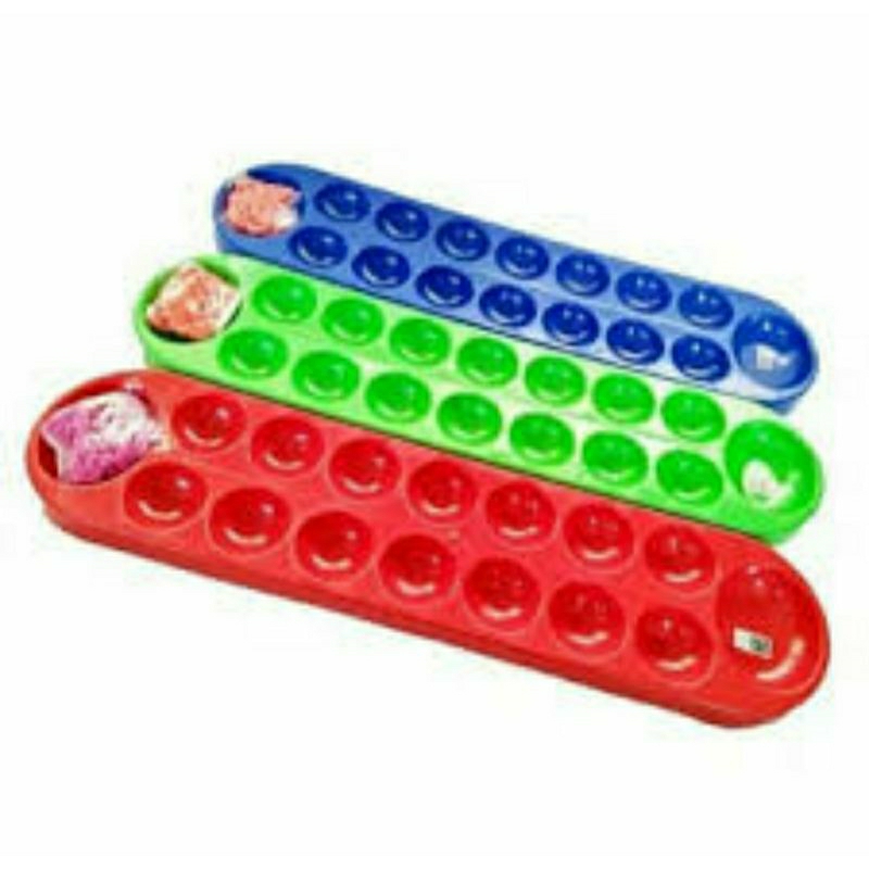 congklak plastik/ (BESAR)dakon plastik / mainan tradisional