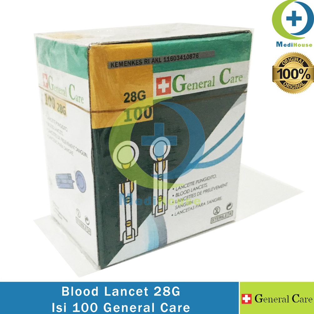 BIG SALE Blood Lancet Puremed isi 1 28G