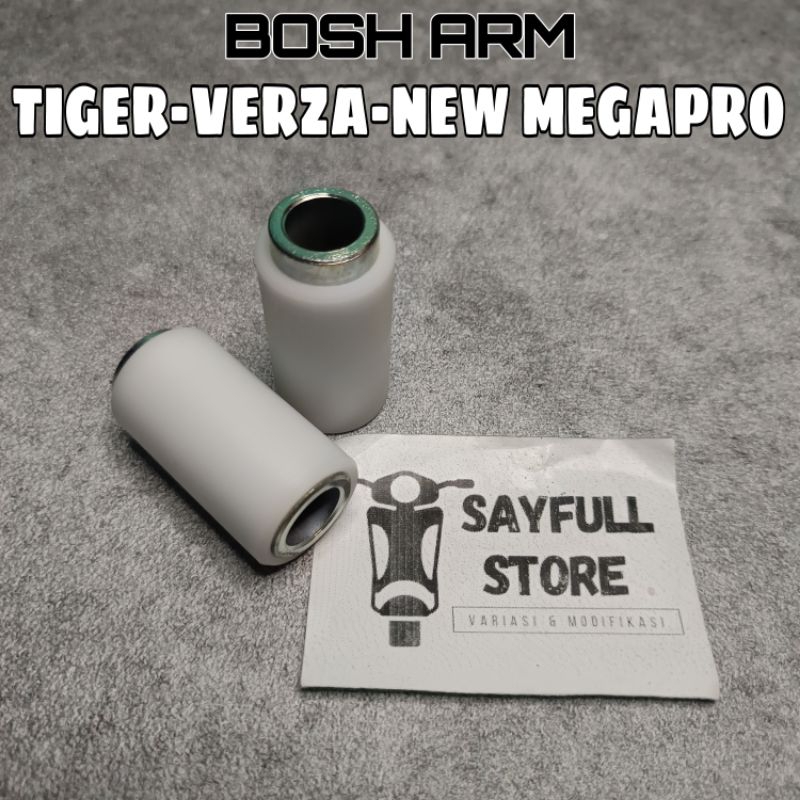 Bosh Arm Tiger Verza New Megapro Monoshock Bahan Teflon Pnp Swing Arem Original