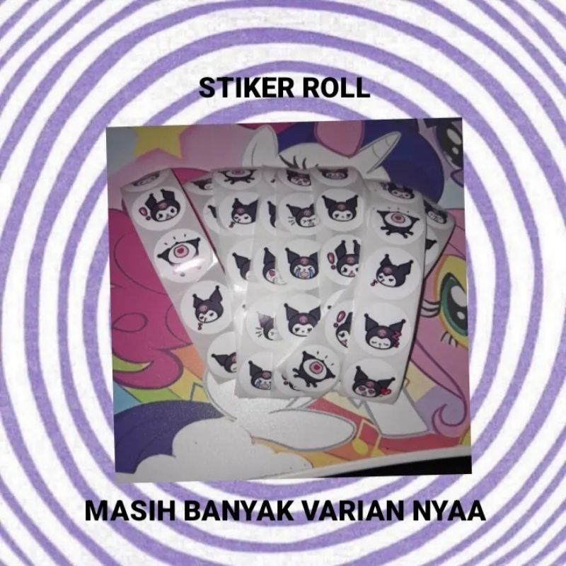 

[READ DESKRIPSI] stiker roll