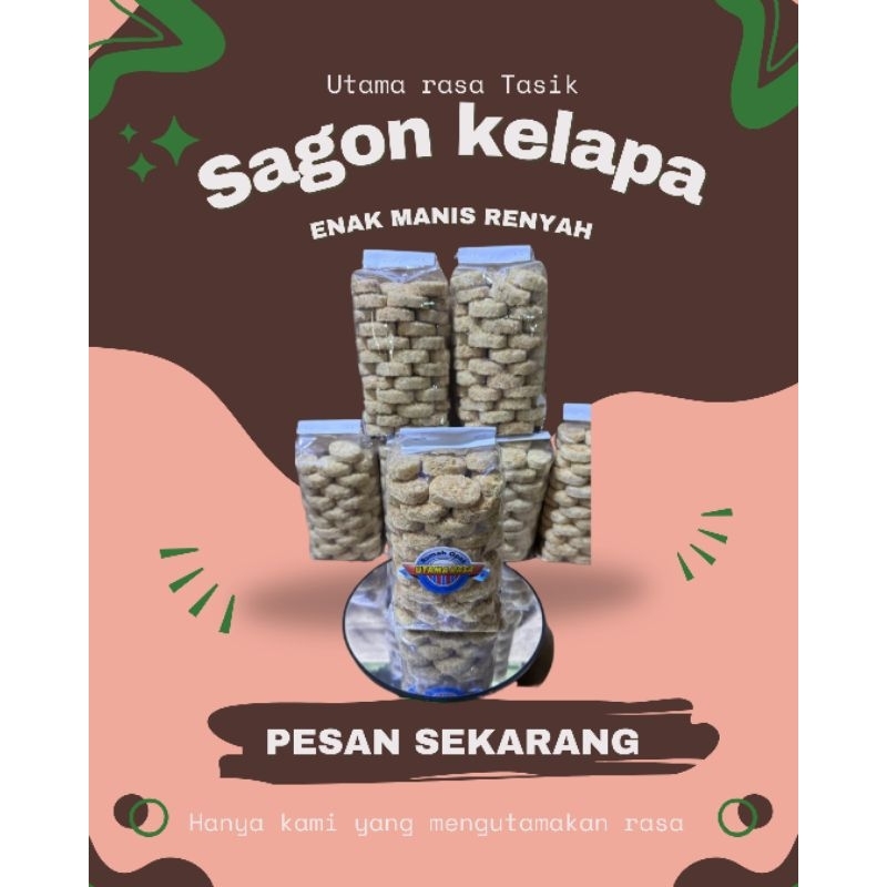 

kue sagon kelapa bakar khas tasikmalaya