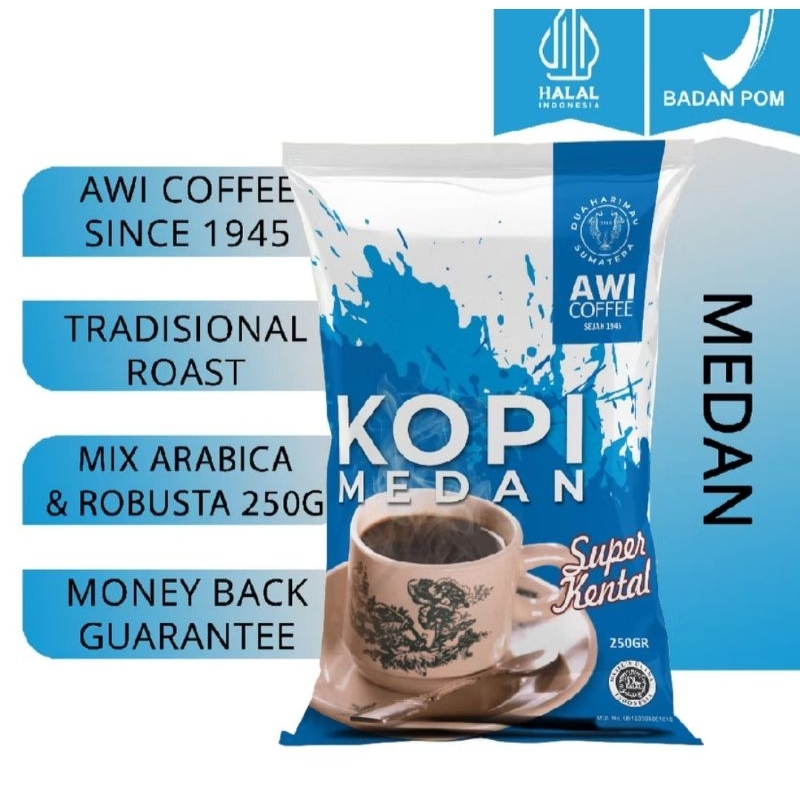 

Kopi Medan 250 gr