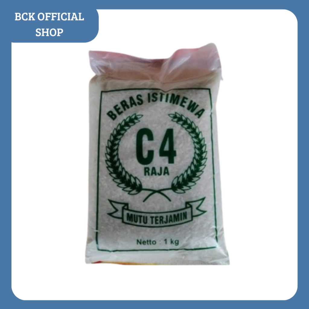 

BERAS PREMIUM C4 HIJAU 1kg