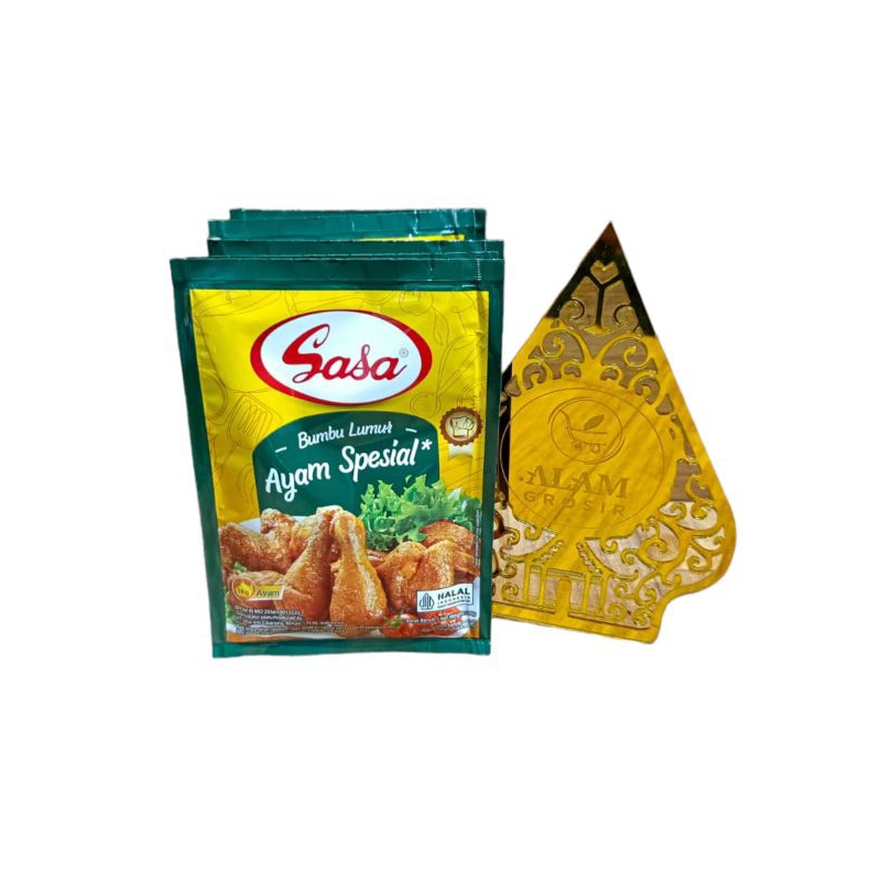 

SASA Bumbu Lumur Ayam Spesial 26gr, 1 renteng isi 10pcs