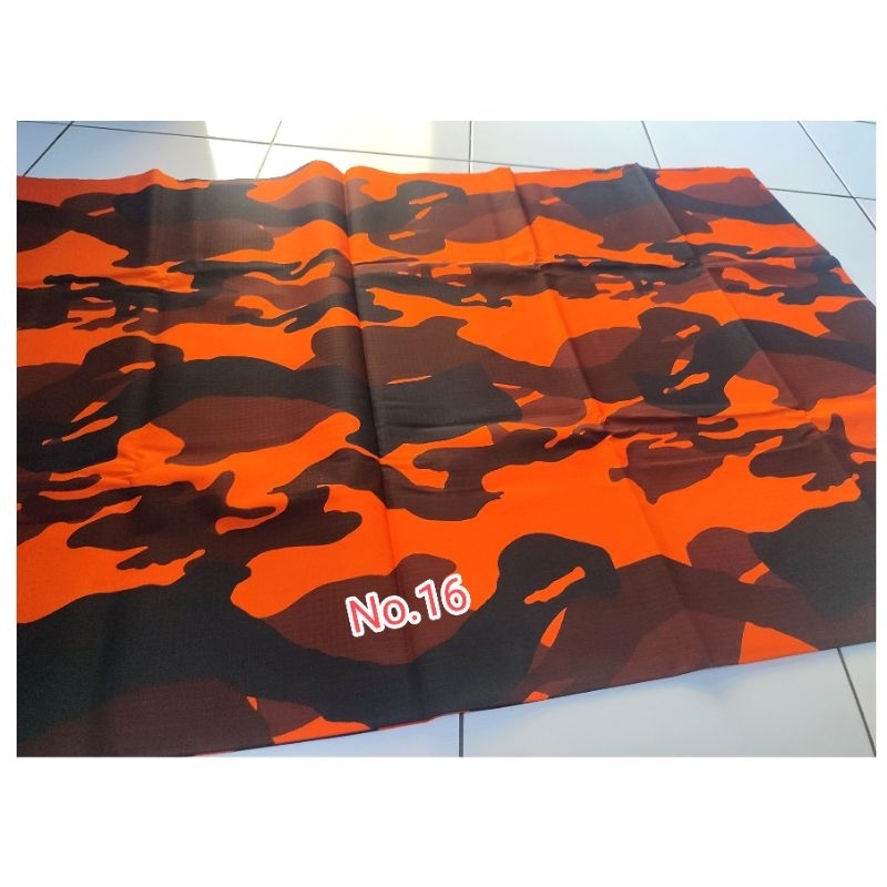 Bahan kain loreng TNI / Kain Bahan seragam loreng /Bahan Celana loreng(hrg per 0.5 m)