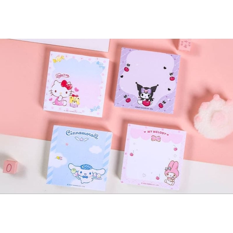 

Memopad Sanrio isi 100 lembar
