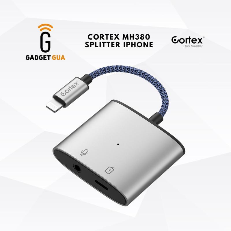 SPLITTER iPhone MH380 Cortex Jack 3.5mm to Lightning Iphone/Ipad