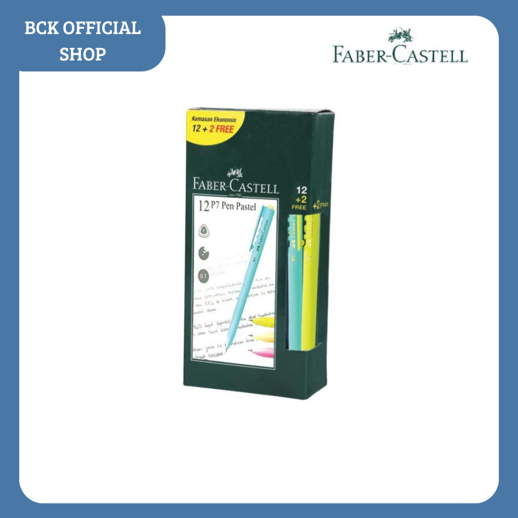 

Ball Pen Faber-Castell P7 0.7 mm - Black (PCS)