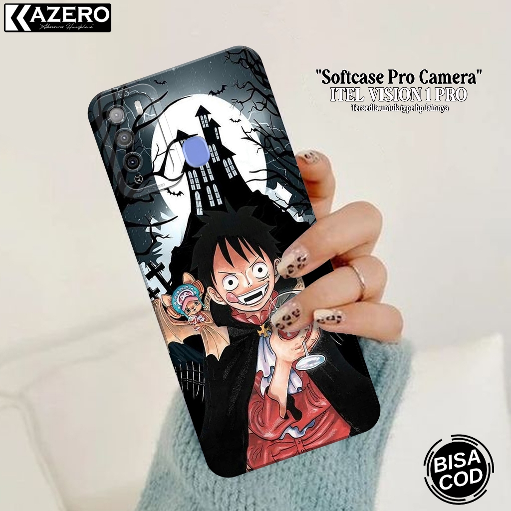 Case Hp Itel Vision 1 Pro - Fashion Case Anime - Pro Camera - Softcase - Softcase Itel Vision Pro 1 