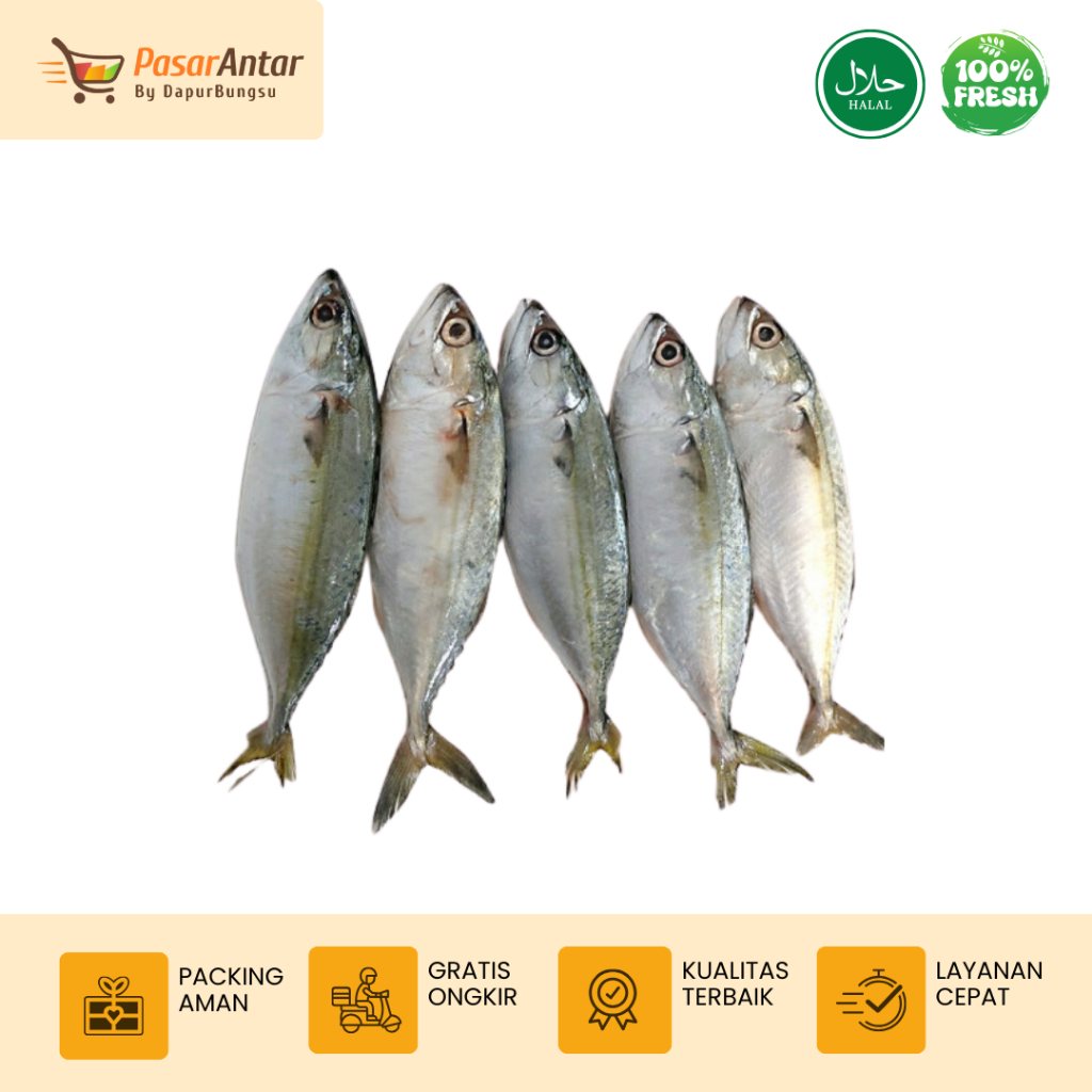 

Ikan Kembung Segar Ukurang Sedang Bandung