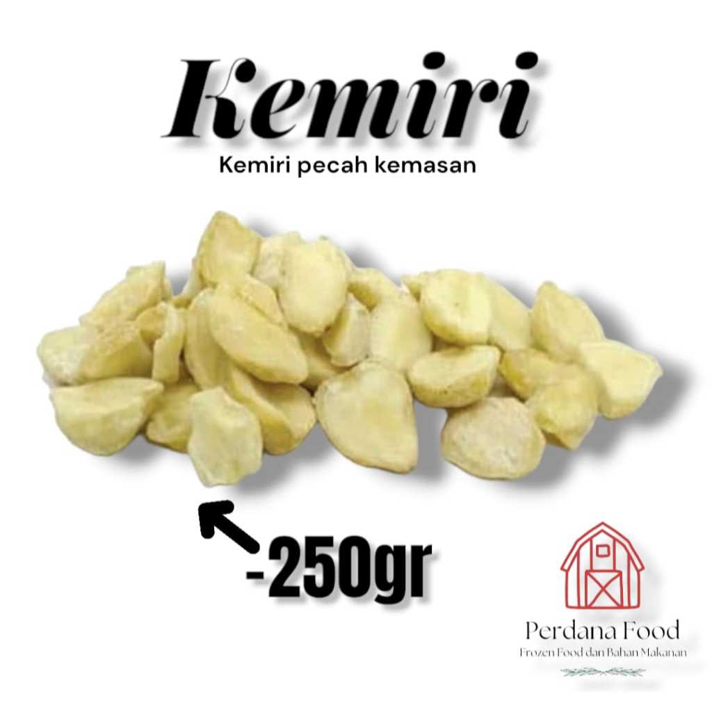 kemiri Pecah kemasan 250 gram Kemiri | Kemiri Pecah | Kemiri Pecah Kualitas Super