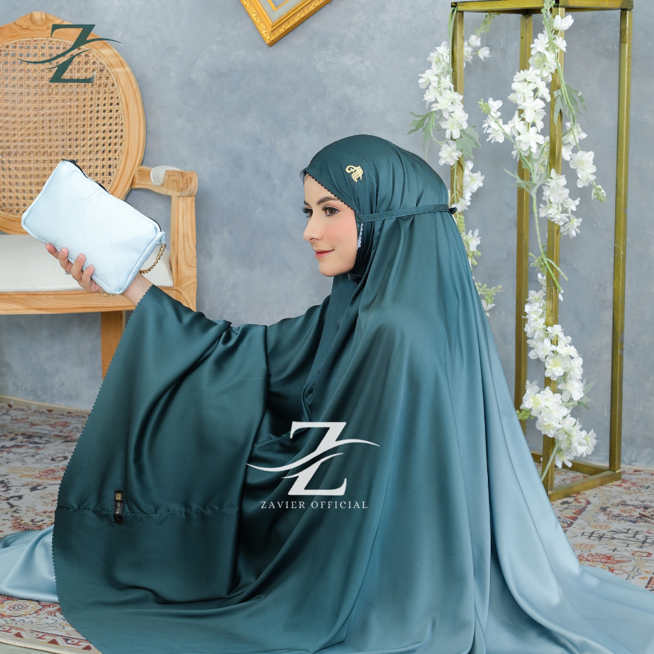 Mukena Armani Silk Gradasi Jumbo