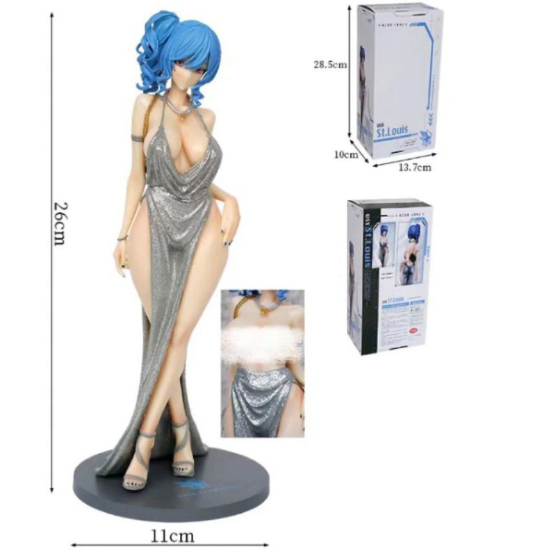 action figure girls st louis cast off 26cm box