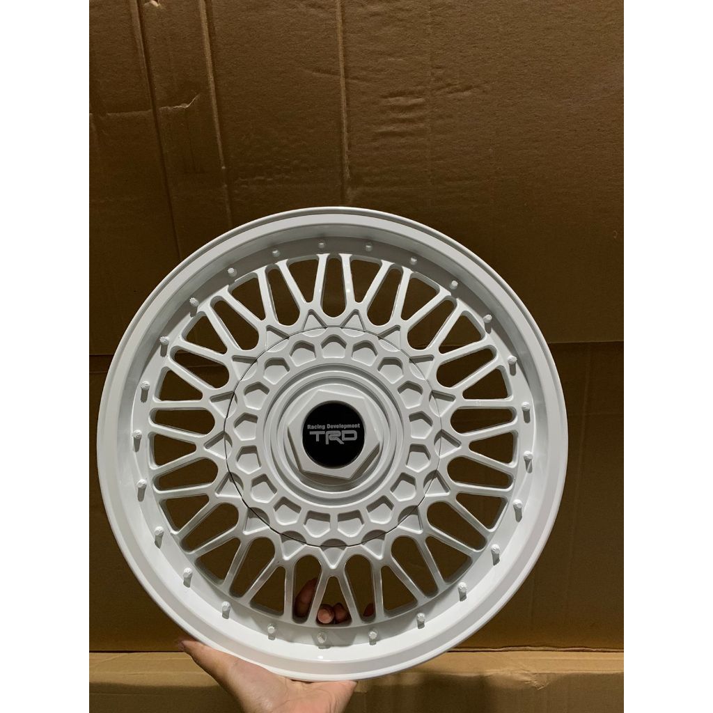 Cover dop velg R13/R14 PUTIH mobil universal