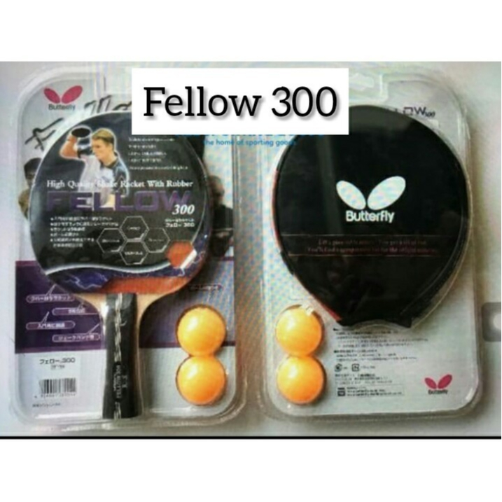 BAT PINGPONG / BAT TENIS MEJA BUTTERFLY FELLOW 300 IMPORT