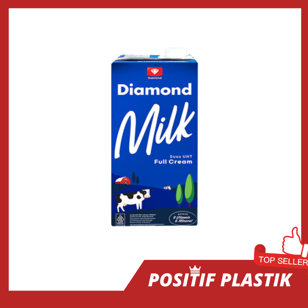 

Diamond Milk Susu UHT Full Cream 1L