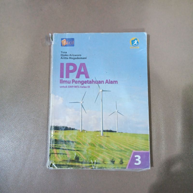 Buku IPA IPS PRAKARYA BAHASA INDONESIA BAHASA INGGRIS MATEMATIKA IPS FACIL kelas 9 Preloved