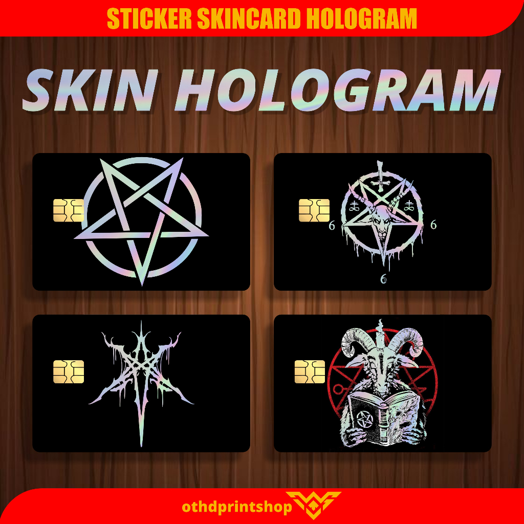

Stiker Sticker Skin Kartu Atm HOLOGRAM ATM FLAZZ EMONEY ETOL DARK HOLOGRAM othdart
