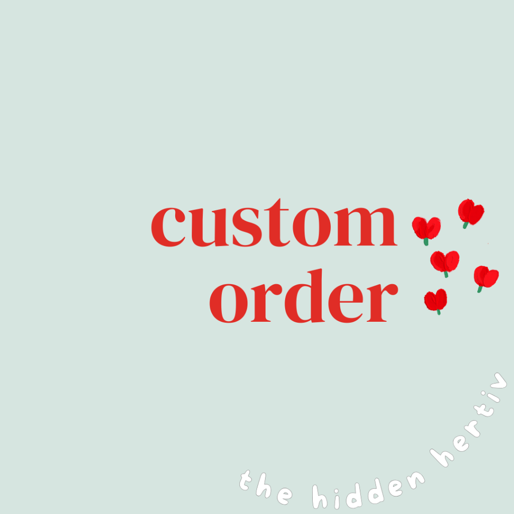 

Custom Order the hidden hertiv