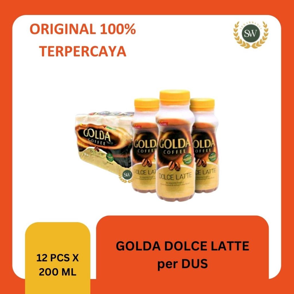 

GOLDA - COFFE DOLCE LATTE PER DUS ISI 12 PCS