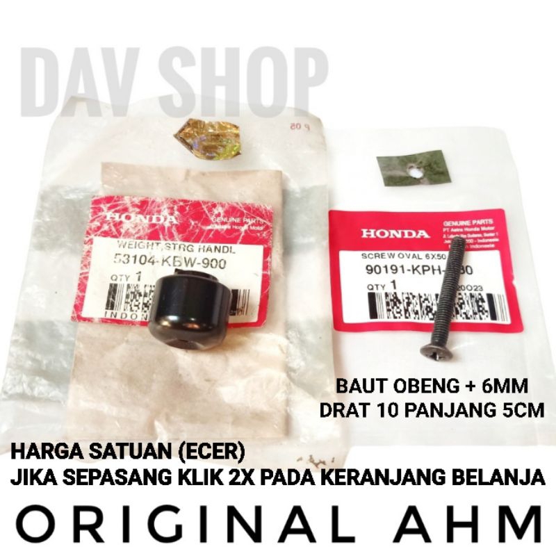 BALANCER/BANDUL/JALU STANG+BAUT TIGER LAWAS TIGER LAMA 2000 TILAS TILAM ORIGINAL AHM 53104KBW900