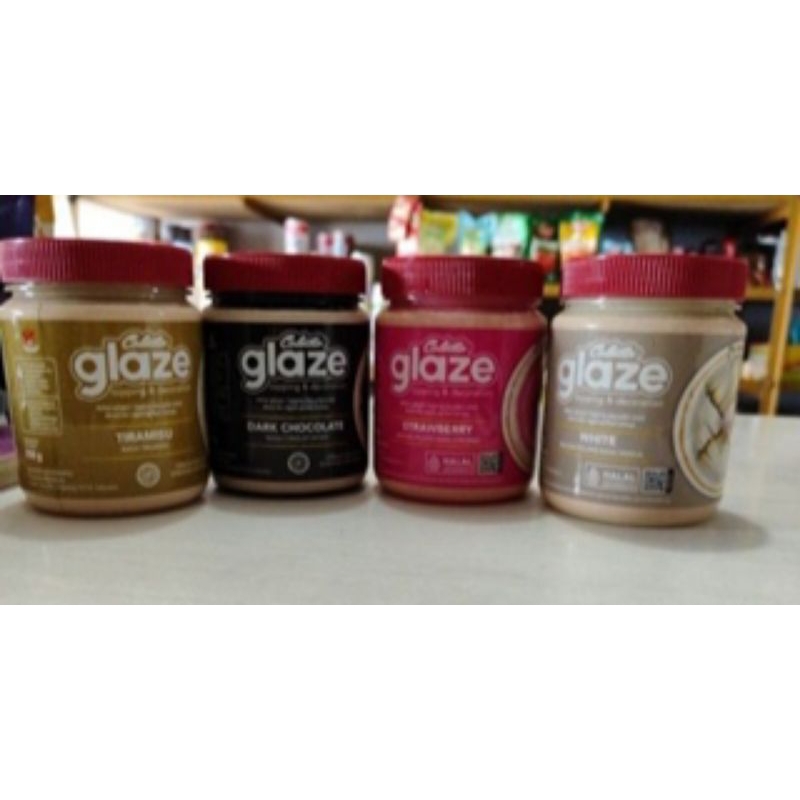 

Glaze rasa dark coklat,tiramisu, strawberry,vanila